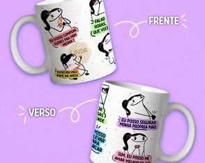 Caneca Frases c/ Colher