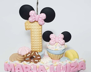 Vela Confeitaria da Minnie - Nome Composto