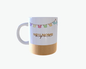 Caneca Personalizada Base Glitter