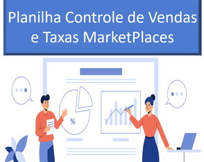 Planilha Controle de Vendas e Taxas Sobre Vendas