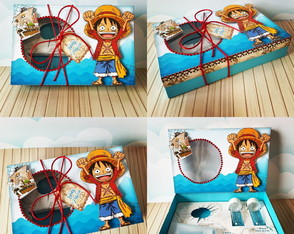 Arquivo de Corte Caixa Confeiteiro One Piece