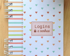 Mini Caderno de Logins e Senhas