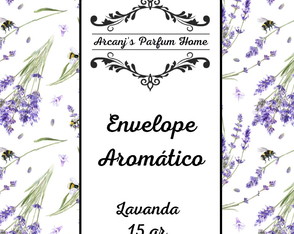 Kit Envelopes Aromáticos Essência Lavanda