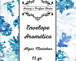 Kit Envelopes Aromáticos Essência Algas Marinhas