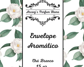 Envelopes Aromáticos Essência Chá Branco