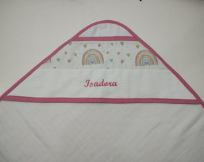 Toalha Fralda com Capuz