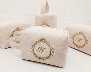 Necessaire Box m - Personalizada em Bordado - Madrinhas