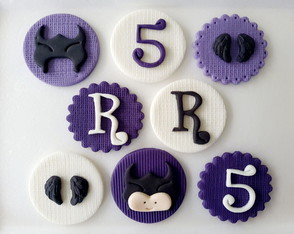 Aplique 5 cm Doces Tema Malévola