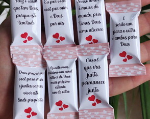 100 Balas Personalizadas Encontro de Casais Casados P Sempre