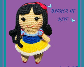 Coleção Princesas Amigurumi: Branca de Neve