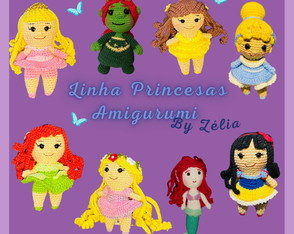 Coleção Princesas Amigurumi