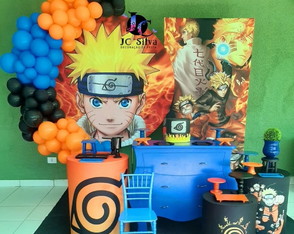 Locação Decoração Naruto. Estamos na Zs/sp