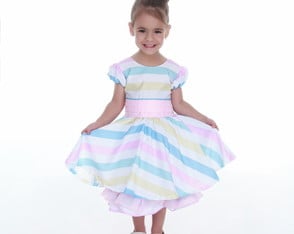 Vestido Infantil Arco Iris