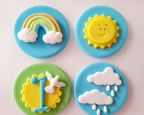 Aplique 6 cm Doces Arca de Noé