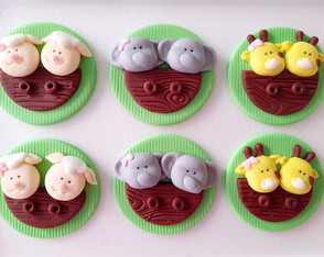 Aplique 6 cm Doces Arca de Noé