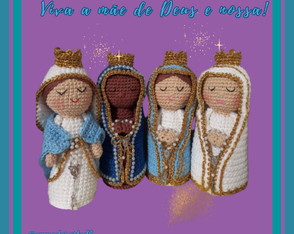 Meus Amigurumis: Nossa Senhora