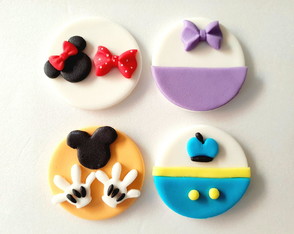 Aplique 5 cm Doces Turma do Mickey