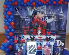 Decoração Mickey Mágico. Estamos na Zs/sp