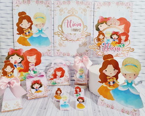 Arquivo de Corte Princesas da Disney Cute -004