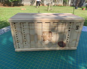 Mini Báu Container 28x13x15 Pinus