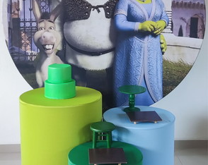 Locação Kit Pegue e Monte Shrek 2