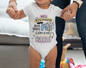 Body Baby Infantil Dia dos Pais