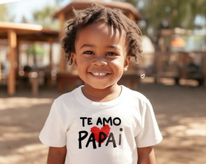 Camiseta Infantil Dia dos Pais