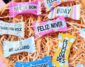 Balinhas Personalizadas Aniversário