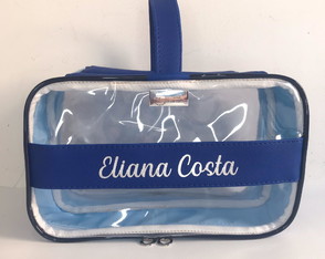 Necessaire Dupla Transparente