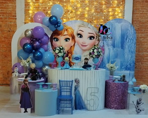 Locação Decoração Frozen 3. Atendemos Apenas a Zs/sp.