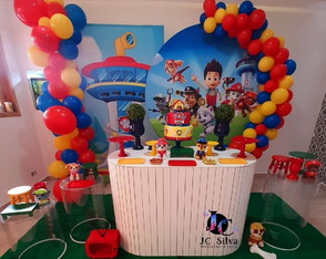 Locação Decoração Patrulha Canina. Estamos na Zs/sp
