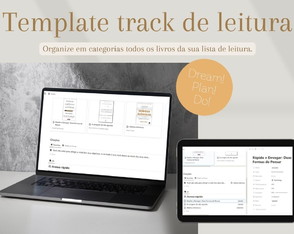 Template Notion de Leitura | Planner, Livros, Lista