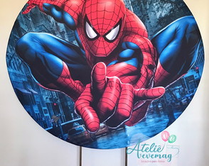 Locação/aluguel Painel Homem Aranha Somente Rj