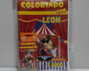 Kit de Colorir Circo do Mickey