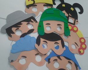 Máscaras Turma do Chaves