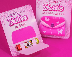 Card Bolsinha da Barbie