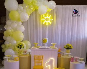 Locação Decoração Solzinho. Atendemos Apenas a Zs/sp