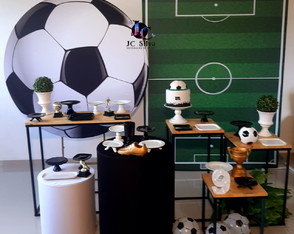 Locação Decoração Futebol. Estamos na Zs-sp