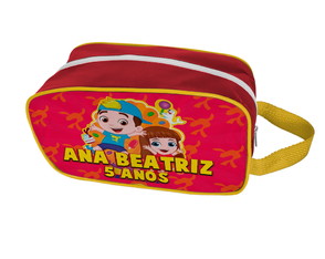 Lembrança Porta Chuteiras Personalizada Infantil - Turminha