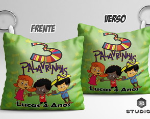 3 Palavrinhas Almochaveiro Personalizado