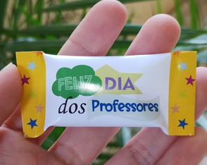 100 Balas Personalizadas Dia dos Professores Modelo 3