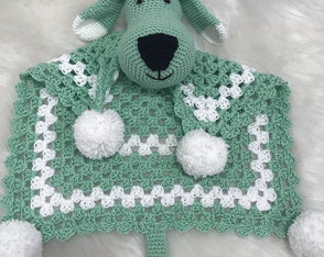 Naninha Cachorro Bob Amigurumi