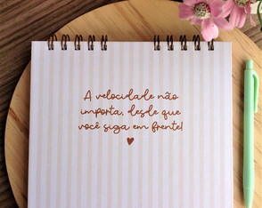 Desk Planner Semanal sem Data- 18x18cm