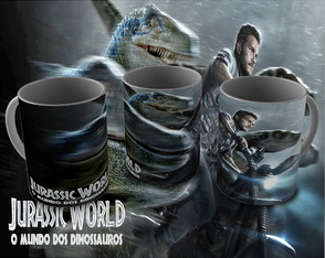 Caneca Jurassic World: o Mundo dos Dinossauros (2015): 05