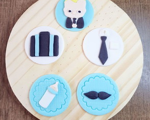 Aplique 5 cm Doces Tema Poderoso Chefinho