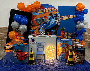 Locação Decoração Hotwheels. Atendemos Apenas a Zs/sp.