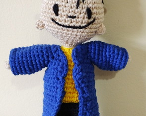 Boneco Menino Maluquinho Amigurumi Crochê