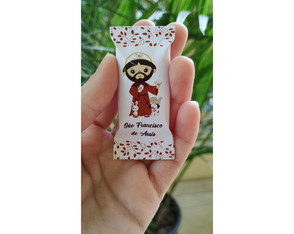 100 Balas Personalizadas São Francisco de Assis