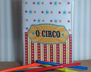 Livro Pinte e Lave o Circo