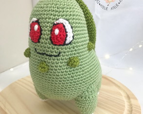 Chikorita Pokemon Amigurumi de Croche